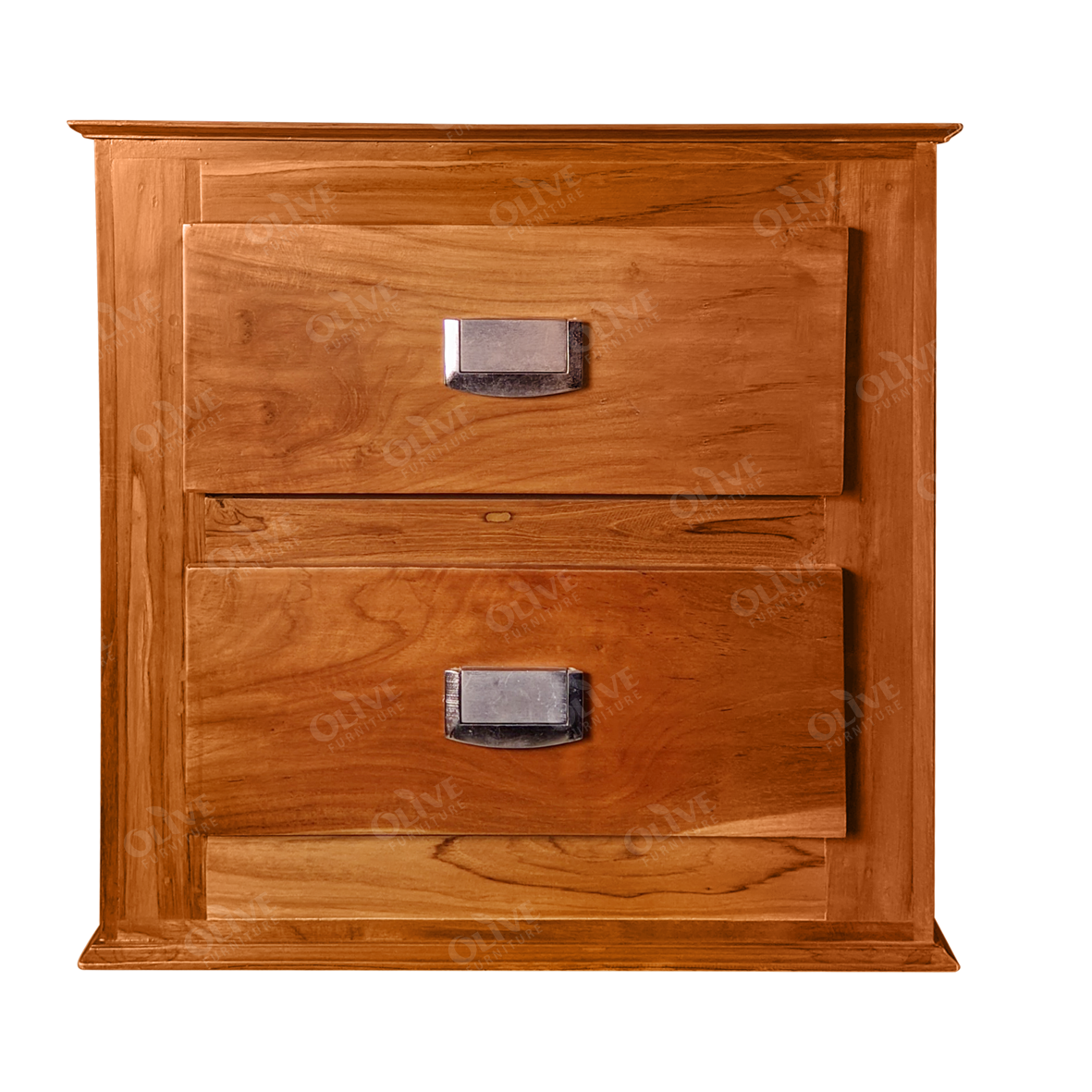 BED SIDE TABLE 2 DRAWER IW