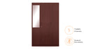 Engineered wood 3 door Wardrobe
