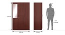 Engineered wood 3 door Wardrobe