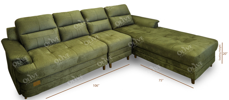 CORNER SOFA LAUNCHER 2X 134 EXV