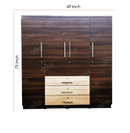 WARDROBE 4 DOOR 5-A MODEL BRS