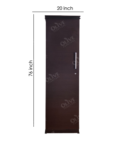 WARDROBE SINGLE DOOR BRS