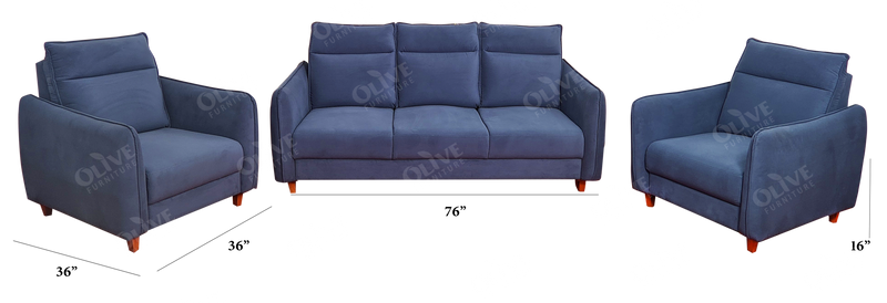 SOFA SET 3+1+1 500 KM