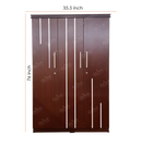 WARDROBE 3 DOOR AL7 STEEL BRS