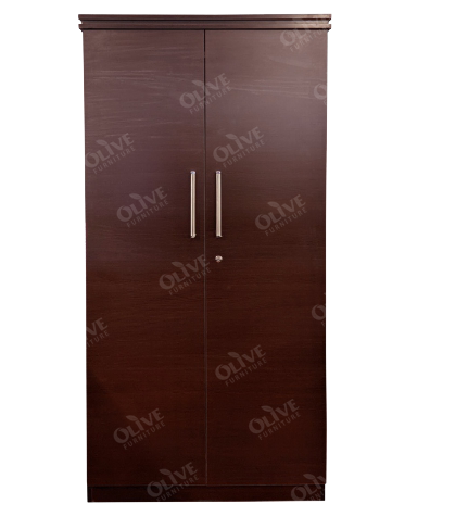 WARDROBE 2 DOOR AL-3 W/O GLASS BRS