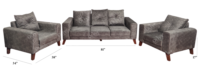 SOFA SET 3+1+1 516 KM