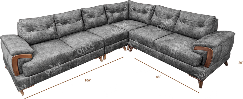 CORNER SOFA SAFRON STYLO