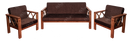 SOFA SET 3+1+1 NEW ELEGANCE TEAK PY