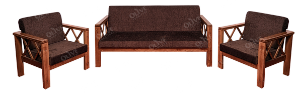 SOFA SET 3+1+1 NEW ELEGANCE TEAK PY