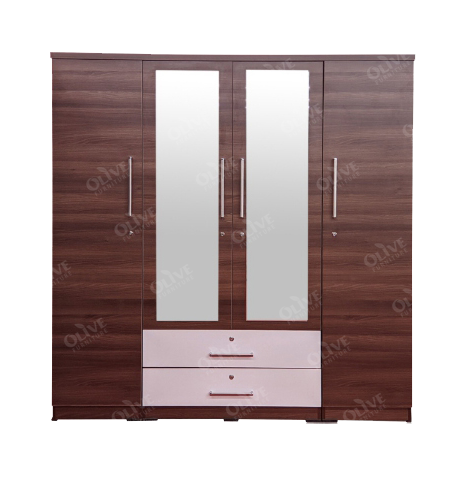 WARDROBE 4 DOOR 5-A MODEL SP BRS