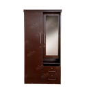 WARDROBE 2 DOOR WITH DRESSING AL-4 BRS