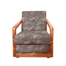 SOFA SET 3+1+1 SQUARE MODEL TEAK DN