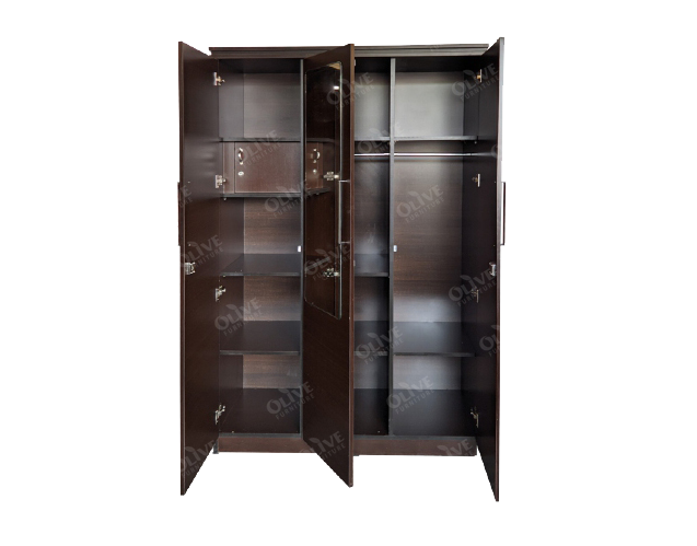 WARDROBE 3 DOOR AL7 BRS