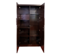 WARDROBE 2 DOOR AL-3 W/O GLASS BRS