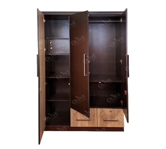 WARDROBE BZ 09 2 DRAWER BRS
