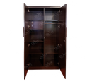 WARDROBE 2 DOOR AL-3 W/O GLASS BRS