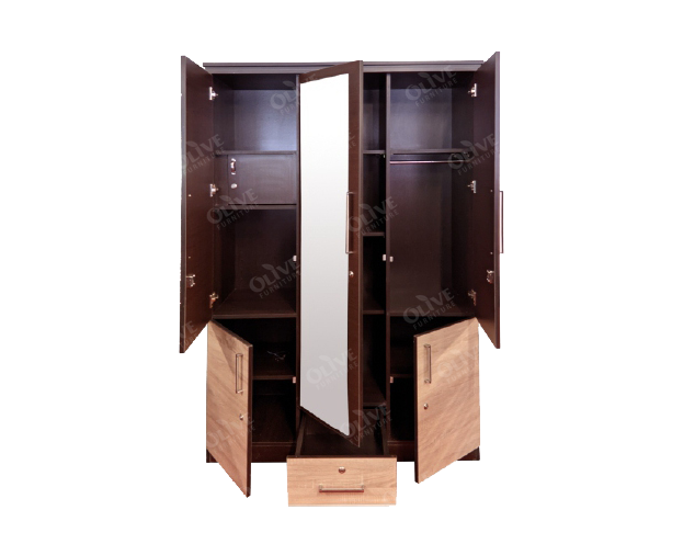 WARDROBE 5 DOOR BZ 15 BRS