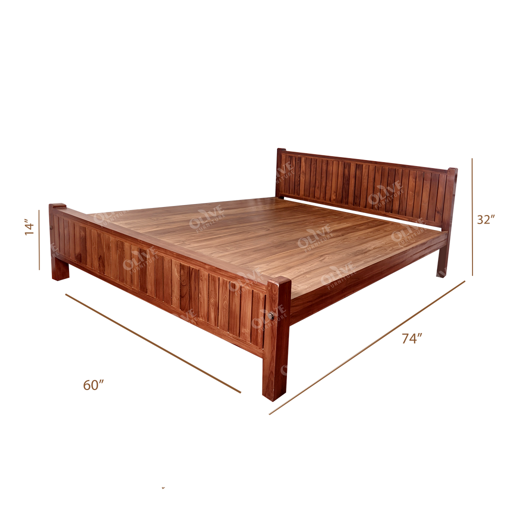 6 1 4 x 5 COT TEAK 504 MODEL IW