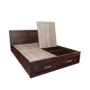 6X1.4X5 COT HEADBOX FOOTBOARD DRAWER BRS