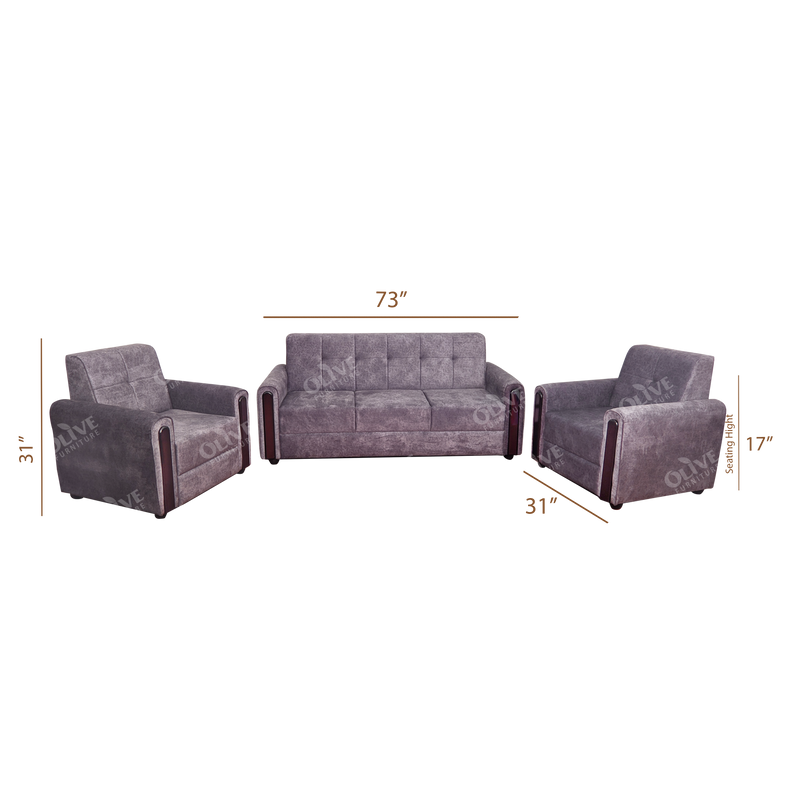 SOFA SET 3+1+1 004 MTK