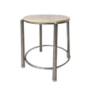 STOOL RUBWOOD SS HP)