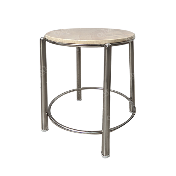 STOOL RUBWOOD SS HP)