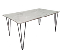 DINING TABLE 5X3 MARBLE TOP MH 34 AI