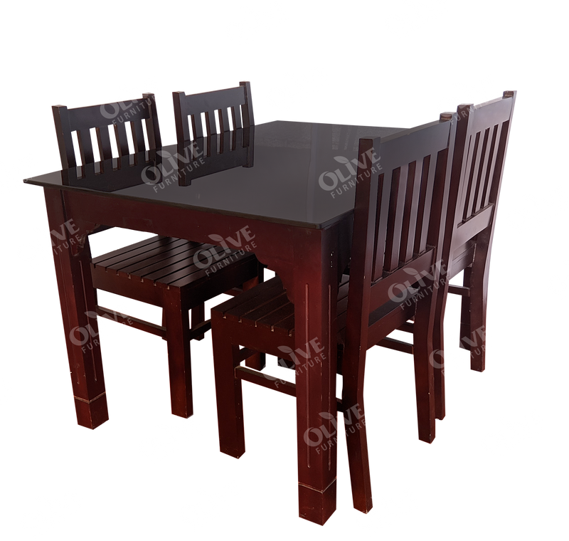 DINING TABLE 4X3 W/G ECONOMY MH RW