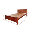 Double cot AQUASIA( 6 1.4X4 COT 504  IW )