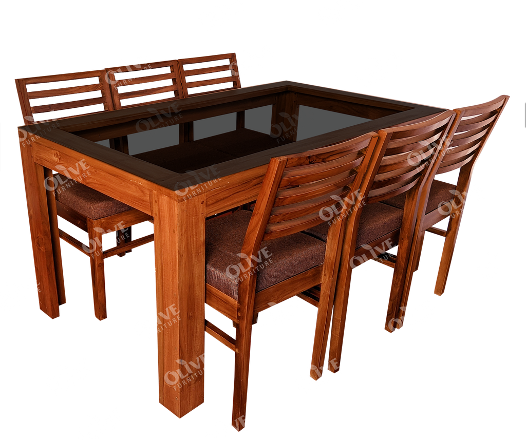 DINING TABLE 5X3 DT 623 TEAK CK