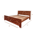 QUEEN SIZE ( 6 1.4X5 COT CT 111 TEAK CK )
