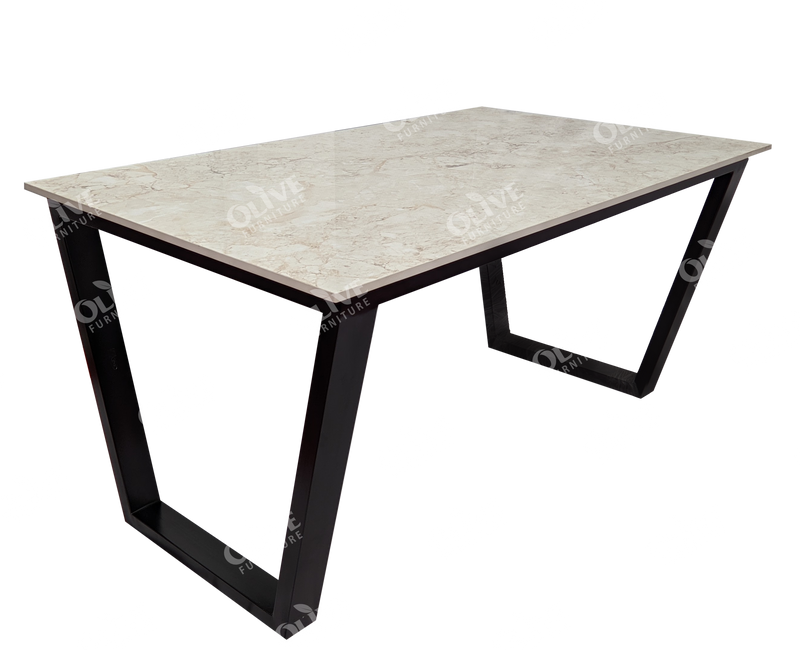 DINING TABLE 5X3 B MARBLE TOP MH37 AI