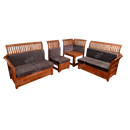 CORNER SOFA ORCHID TEAK IN