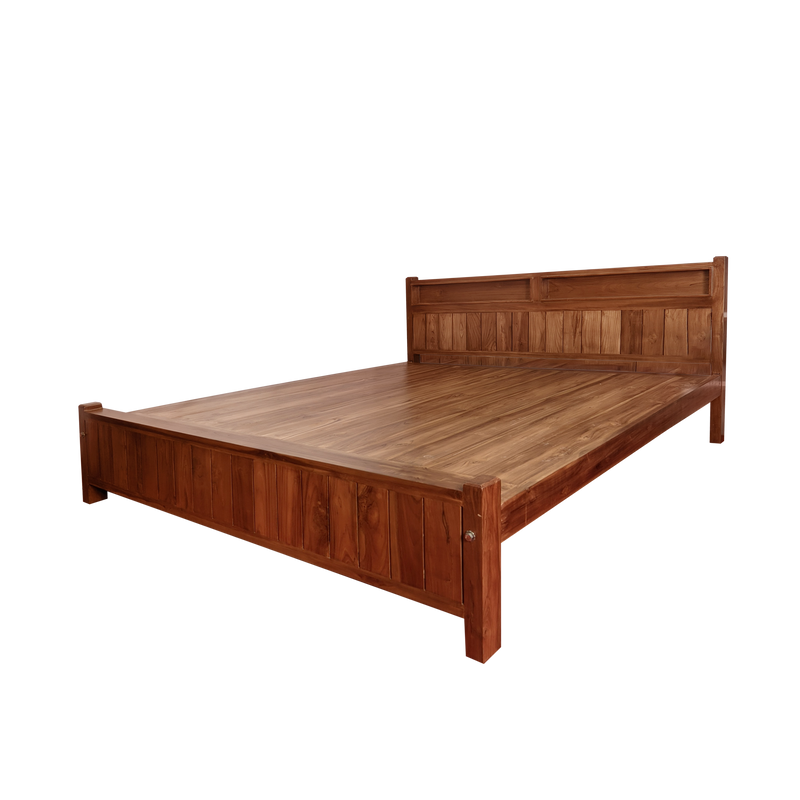 Teak wood cot model outlet