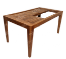 DINING TABLE 5X3 TEAK 102 IW