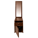 MIRROR TABLE WITH STORAGE 