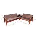 CORNER SOFA CHECK TEAK PY