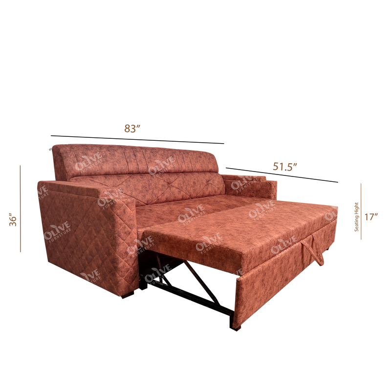 SOFA SET 3 SEATER SOFA CUMBED MH
