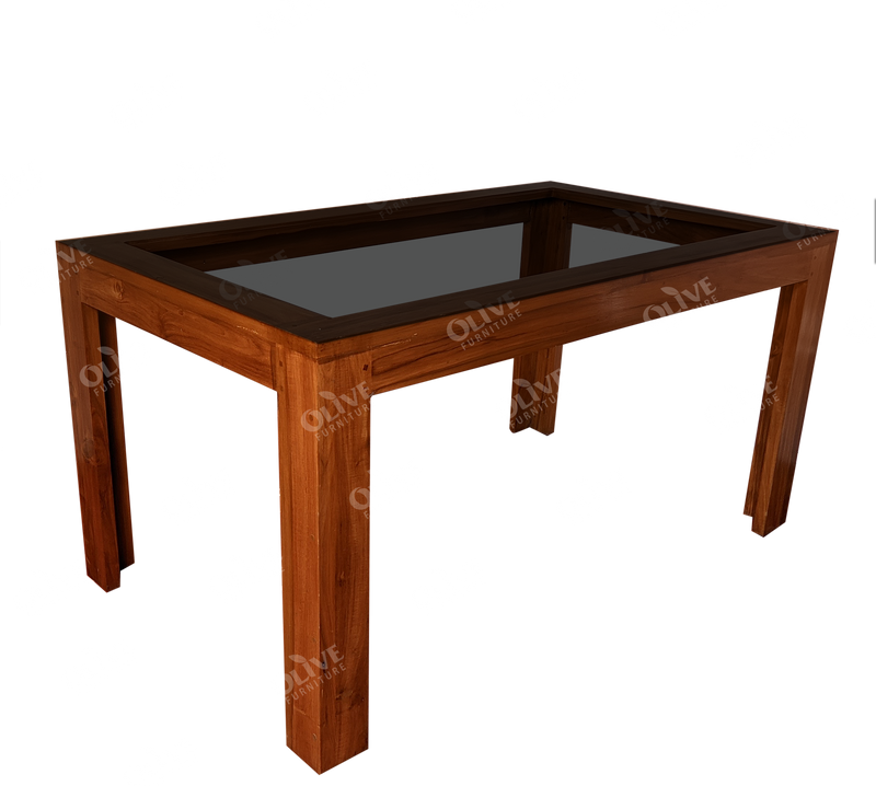 DINING TABLE 5X3 SQUARE TYPE TEAK PY