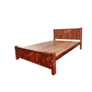 TEAK DOUBLE BED  