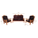 SOFA SET 3+1+1 VAISHALI TEAK BISMI