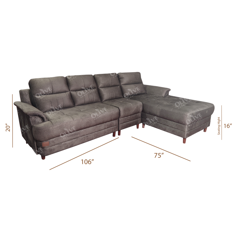 CORNER SOFA LAUNCHER 2X 134 EXV
