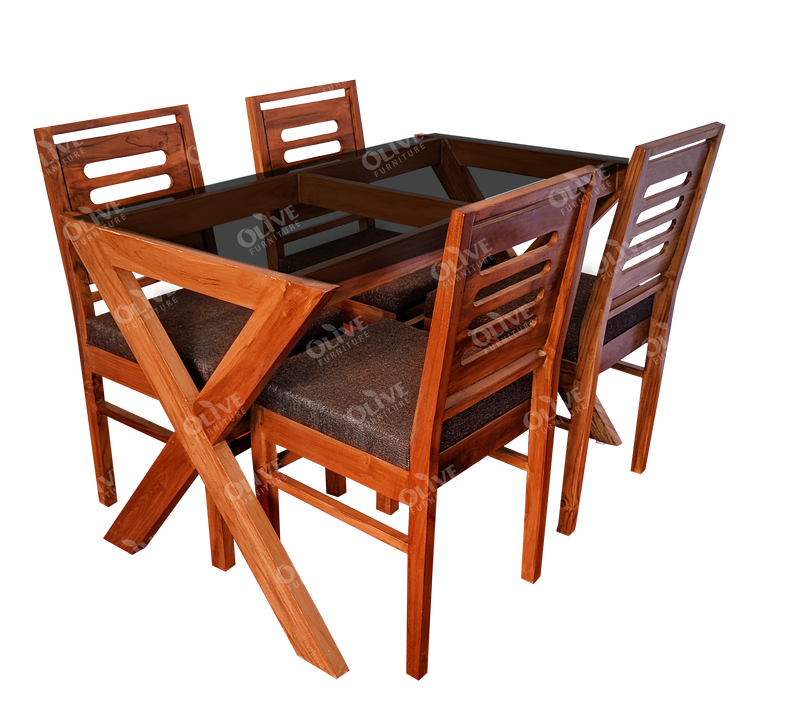 DINING TABLE 4X2.5 TEAK PY
