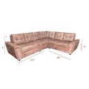 CORNER SOFA ASTER POCKET SPRING STYLO