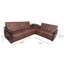 CORNER SOFA REMI STYLO