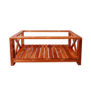 TEAPOY 2.5X1.5 TEAK IW)