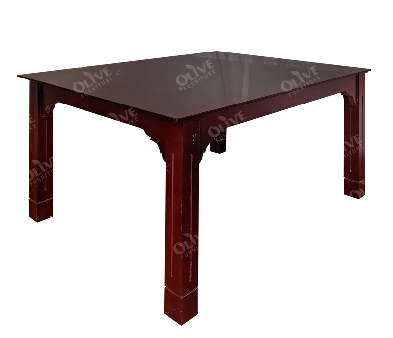 DINING TABLE 4X3 W/G ECONOMY MH RW
