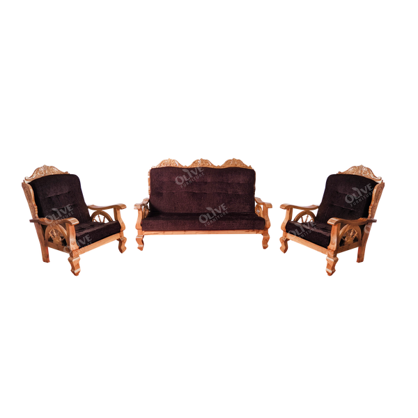 SOFA SET 3+1+1 VAISHALI TEAK BISMI