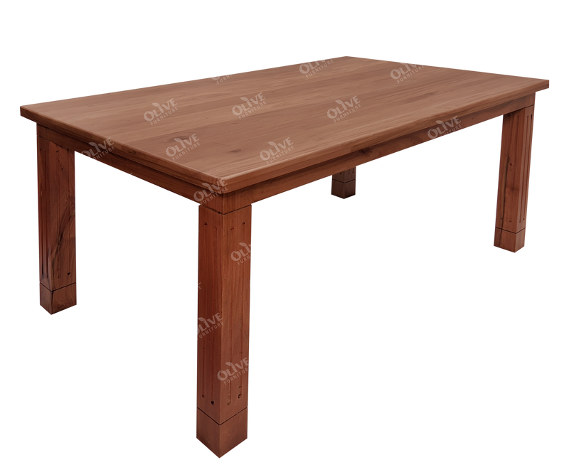 DINING TABLE 5X3 WOODEN TOP MH MW 60