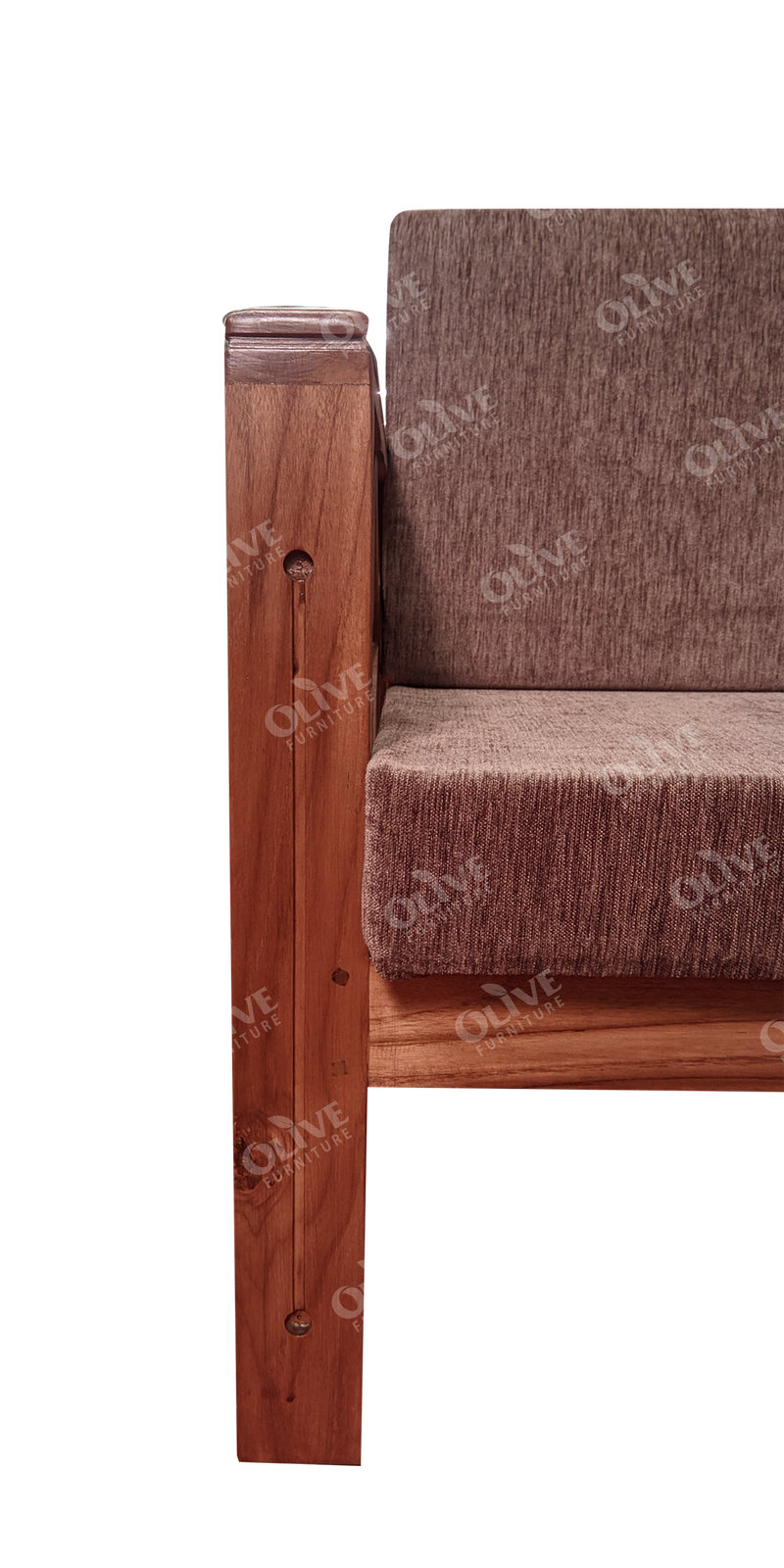 CORNER SOFA CHECK TEAK PY